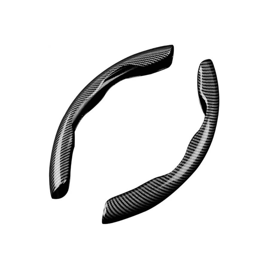 Carbon Non-Slip Universal Car Steering Wheel Cover | Durable & Stylish Grip | Auto Supply Ghana