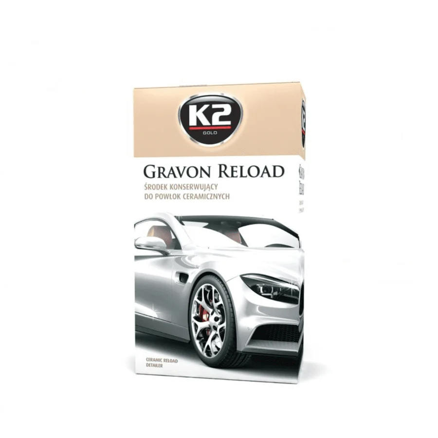 K2 Gravon Reload Ceramic Coating Maintenance Fluid – 250ml | Gloss & Protection Booster | Auto Supply Ghana