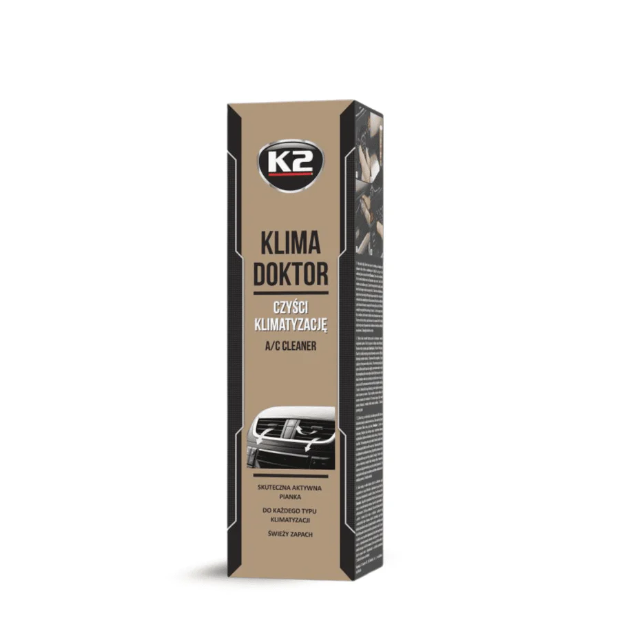 K2 Klima Doktor Car Air Conditioning Cleaning Foam – 500ml | Refresh & Eliminate Odors | Auto Supply Ghana