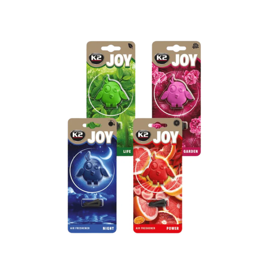 K2 Joy Mix Car Air Freshener | Vibrant Fragrance for Air Vents | Auto Supply Ghana