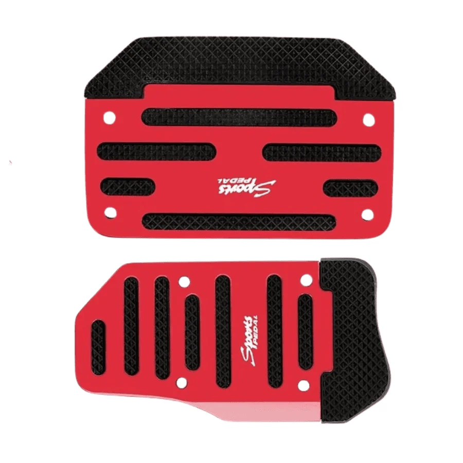 Universal Decorative Non-Slip Automatic Accelerator & Brake Pedal Cover | Sporty Interior Upgrade | Auto Supply Ghana