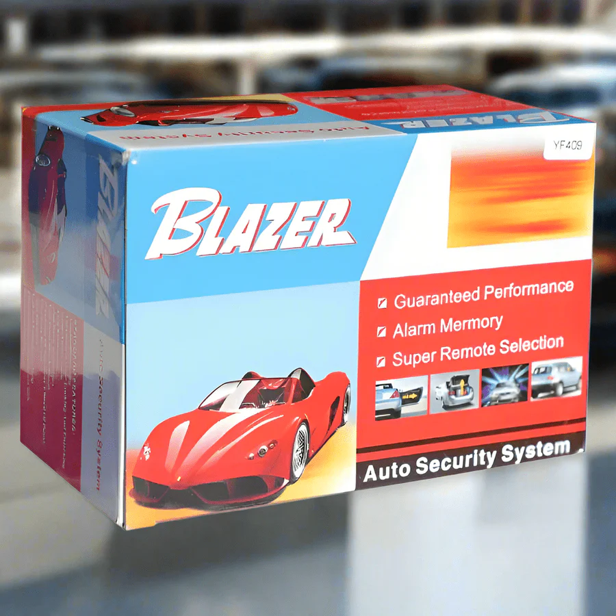 Blazer Auto Security System | Remote Arming, Anti-Hijacking & Starter Immobilizer | Auto Supply Ghana