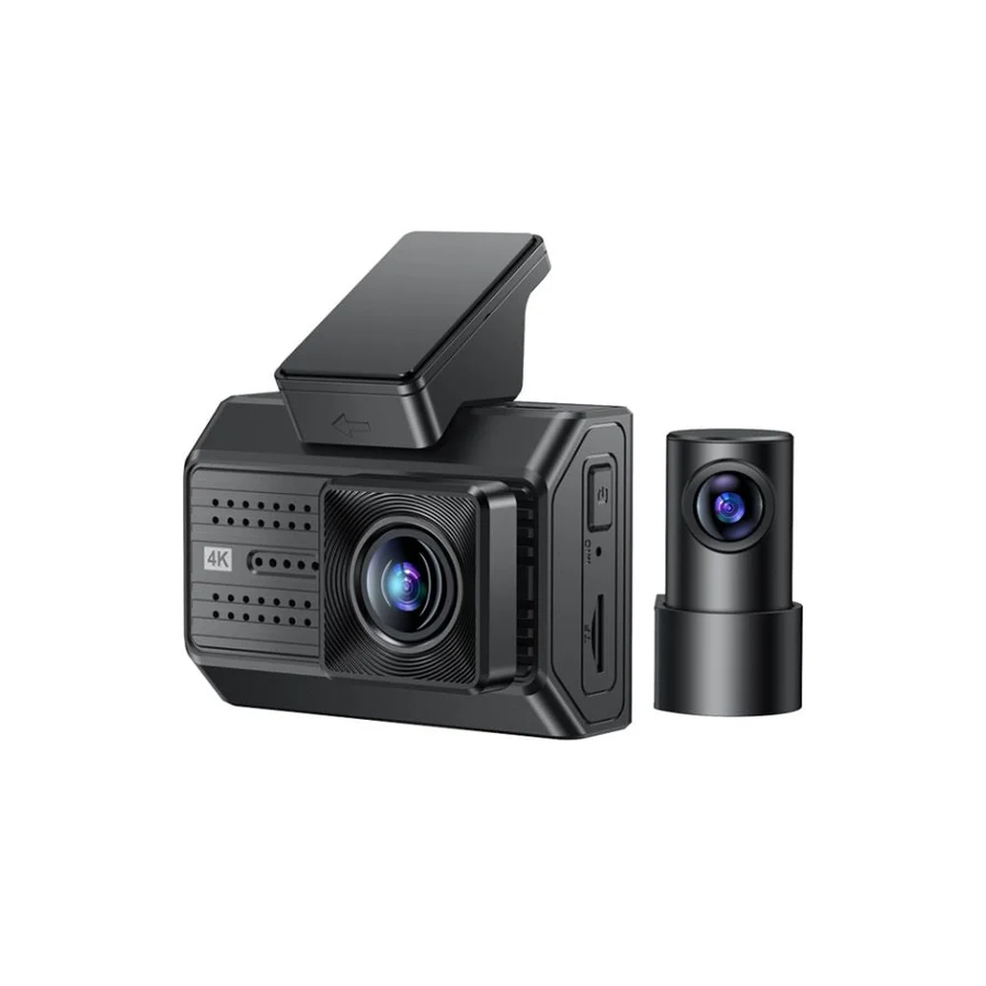 Yesido 4K Dual Dash Camera Recorder – KM15 | Ultra HD Front & Rear Car DVR with Night Vision | Auto Supply Ghana