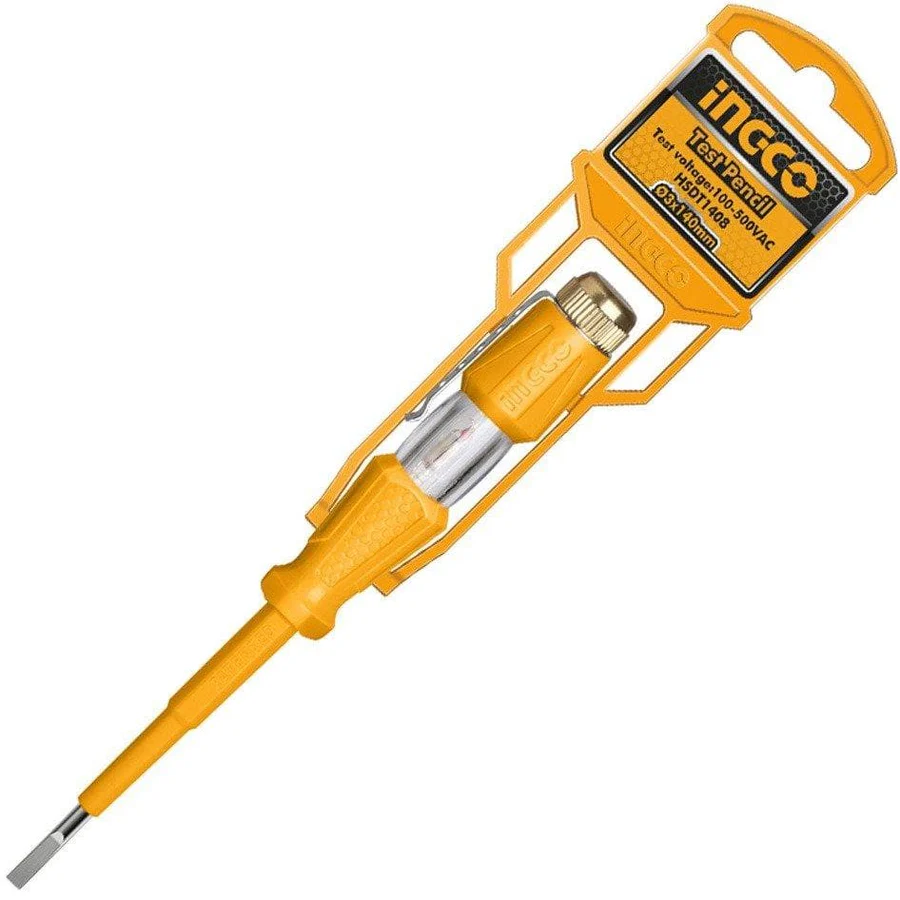 Ingco Voltage Tester – Slotted Screwdriver | Dual-Purpose Tool for Electrical Testing | Auto Supply Ghana
