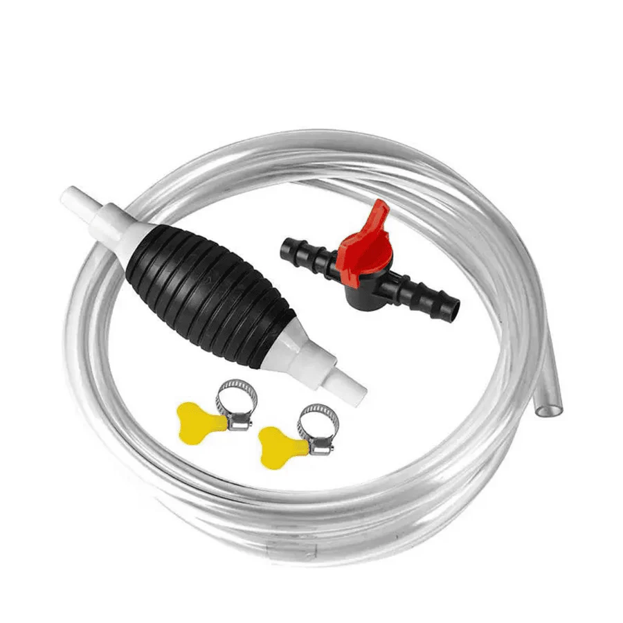 Universal Manual Liquid Transfer Hand Pump | Fuel, Oil & Water Siphon | Auto Supply Ghana