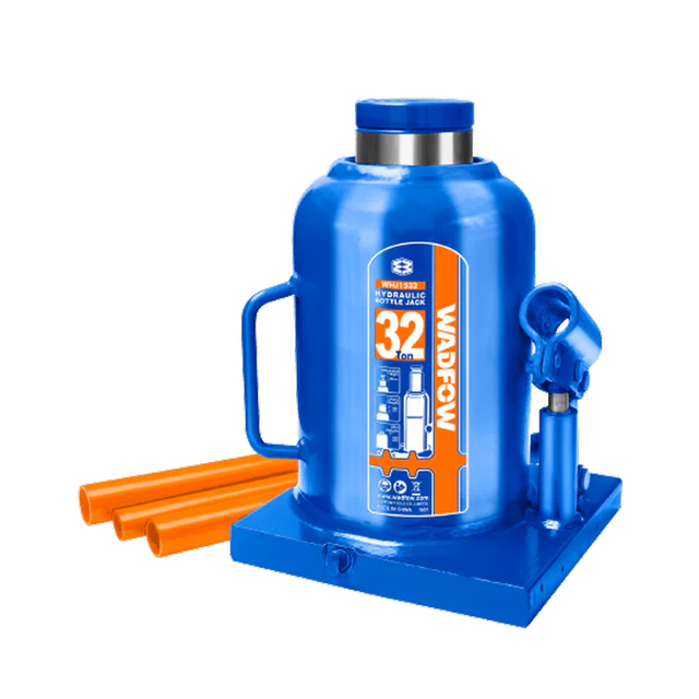 Wadfow Hydraulic Bottle Jack – WHJ1532 (32 Ton) & WHJ1550 (50 Ton) | Heavy-Duty Vehicle & Machinery Lifting Tools