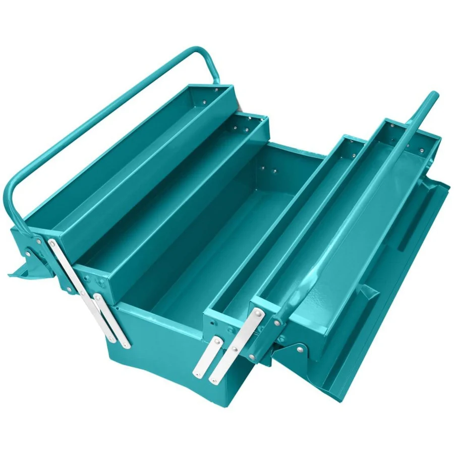 Total Tool Box – THT10701 | Heavy-Duty 3-Layer Steel Storage Organizer | Auto Supply Ghana