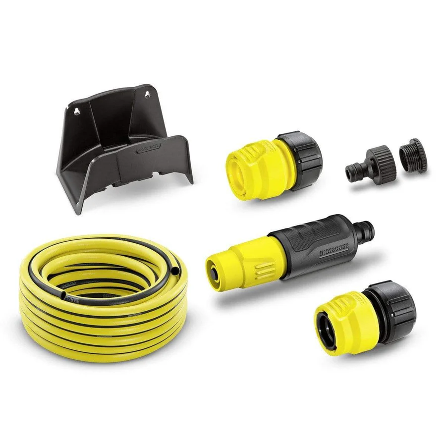 Karcher Hose Set With Hose Hanger – 15 M | Flexible PrimoFlex® Hose for Pressure Washers | Auto Supply Ghana