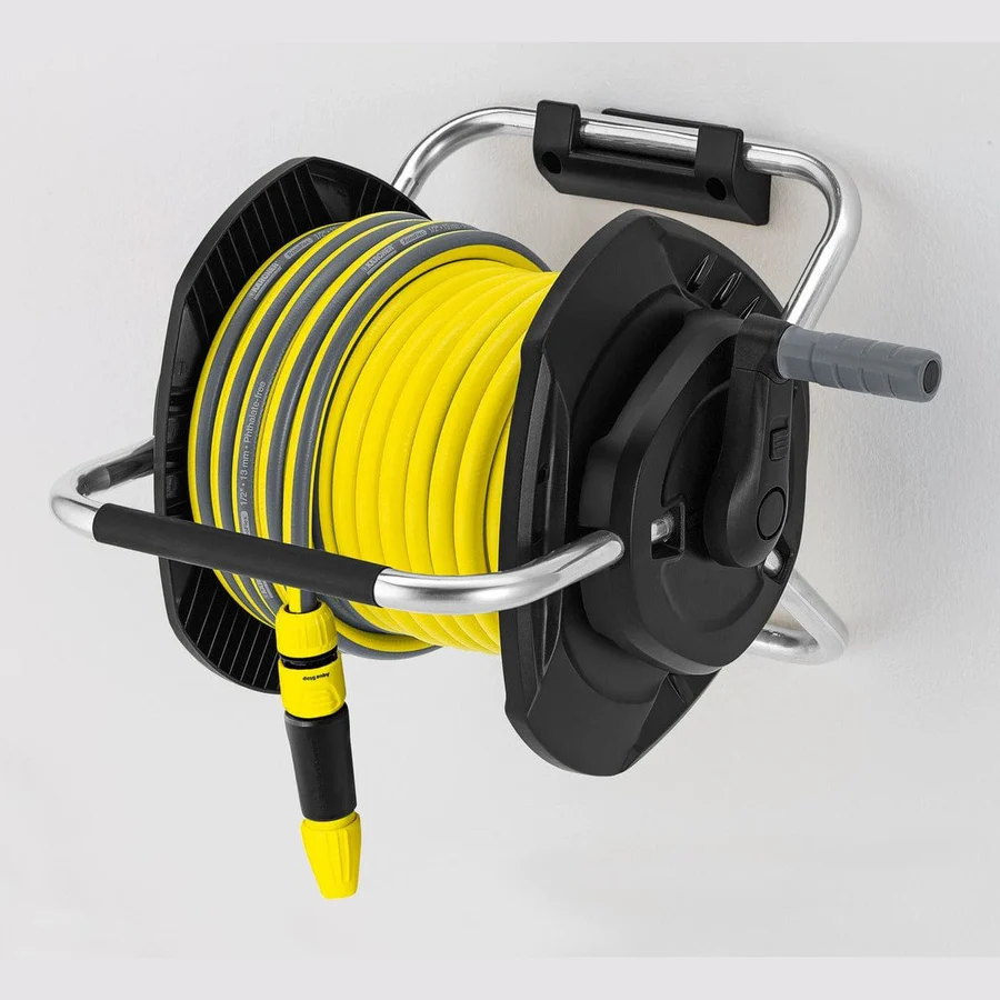 Karcher Wall Hose Reel Kit HR 4.525 with 25m PrimoFlex Hose | Durable Garden Watering Solution | Auto Supply Ghana