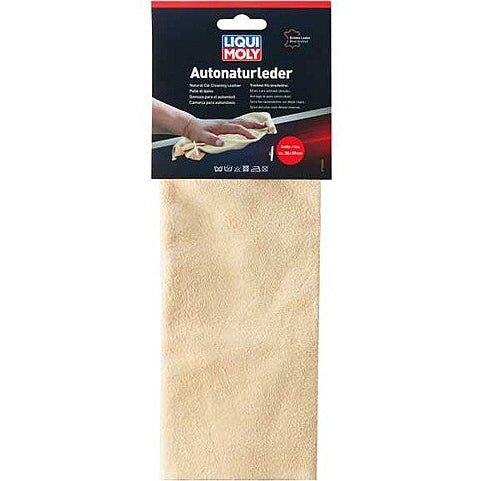 Liqui Moly Natural Car Cleaning Leather | Soft, Absorbent & Streak-Free | Auto Supply Ghana