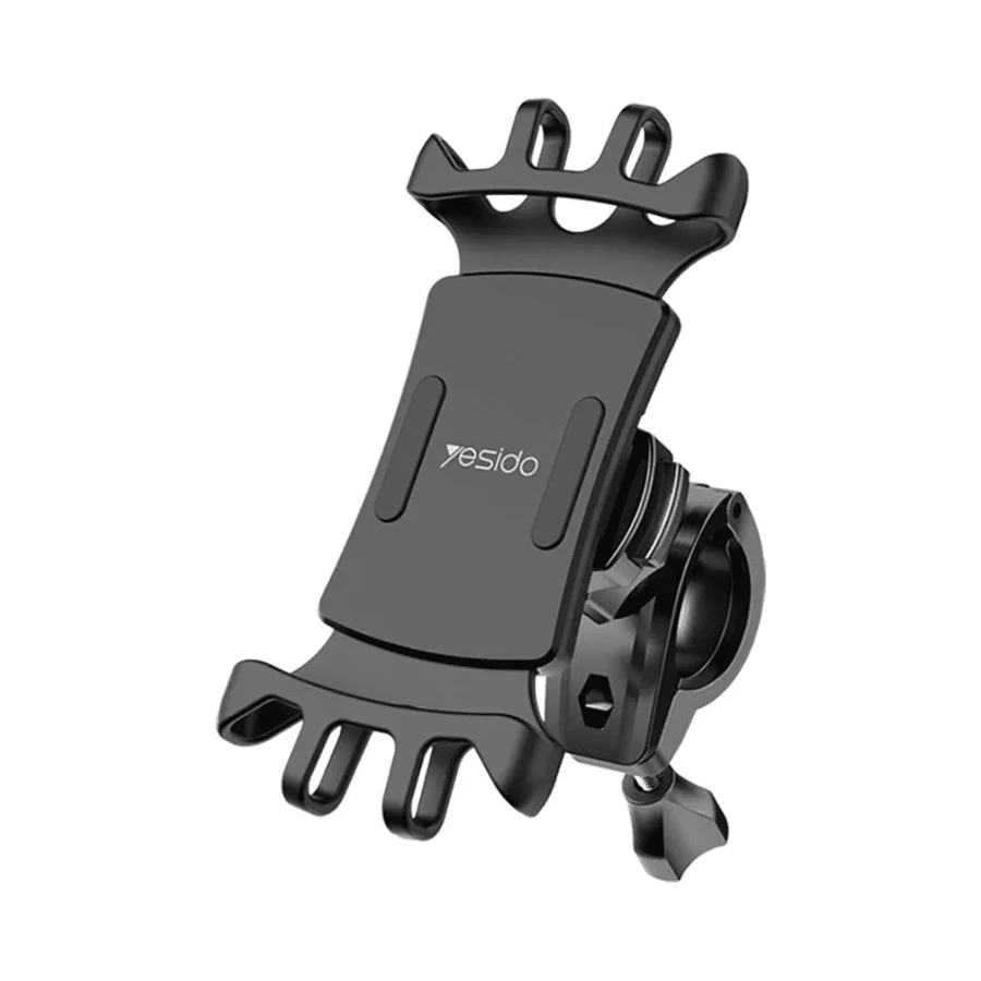 Yesido C66 Universal Bicycle & Motorcycle Phone Holder | 360° Rotation & Secure Grip | Auto Supply Ghana