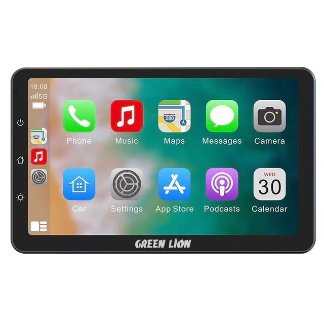 Green Lion 9" Portable Wireless Touch Screen Car Display | Carplay & Android Auto | Auto Supply Ghana