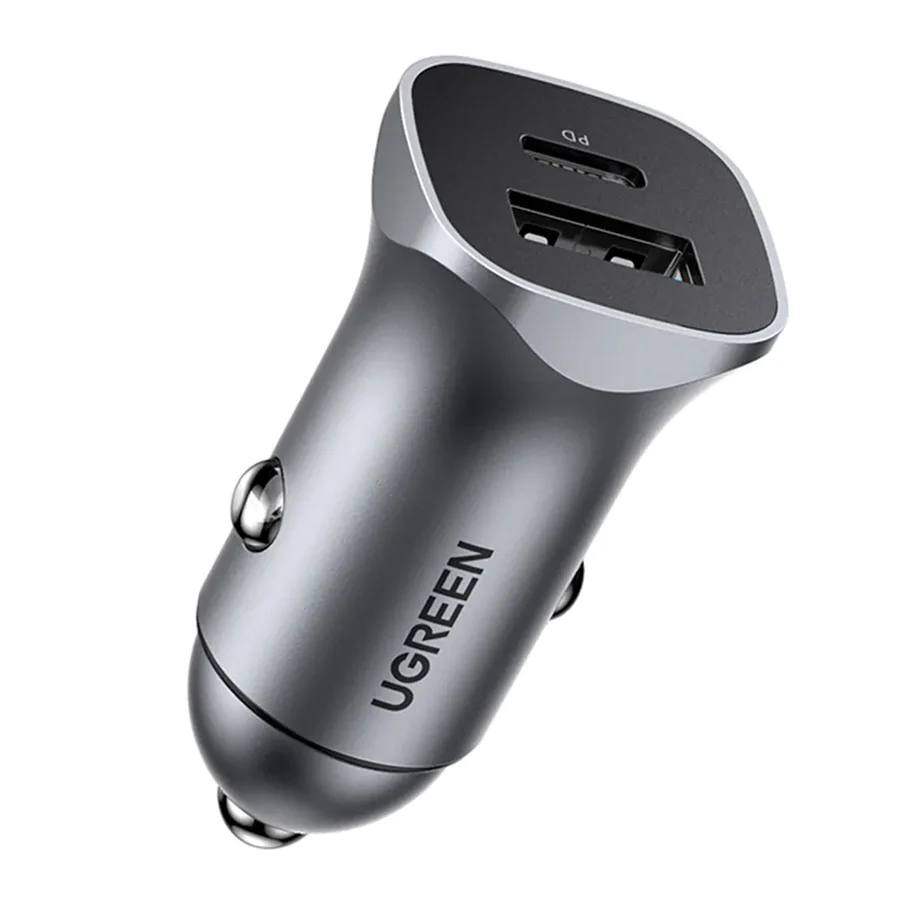 UGreen Dual-Port Car Charger PD30W + SCP22.5W - 40858 | Auto Supply Ghana