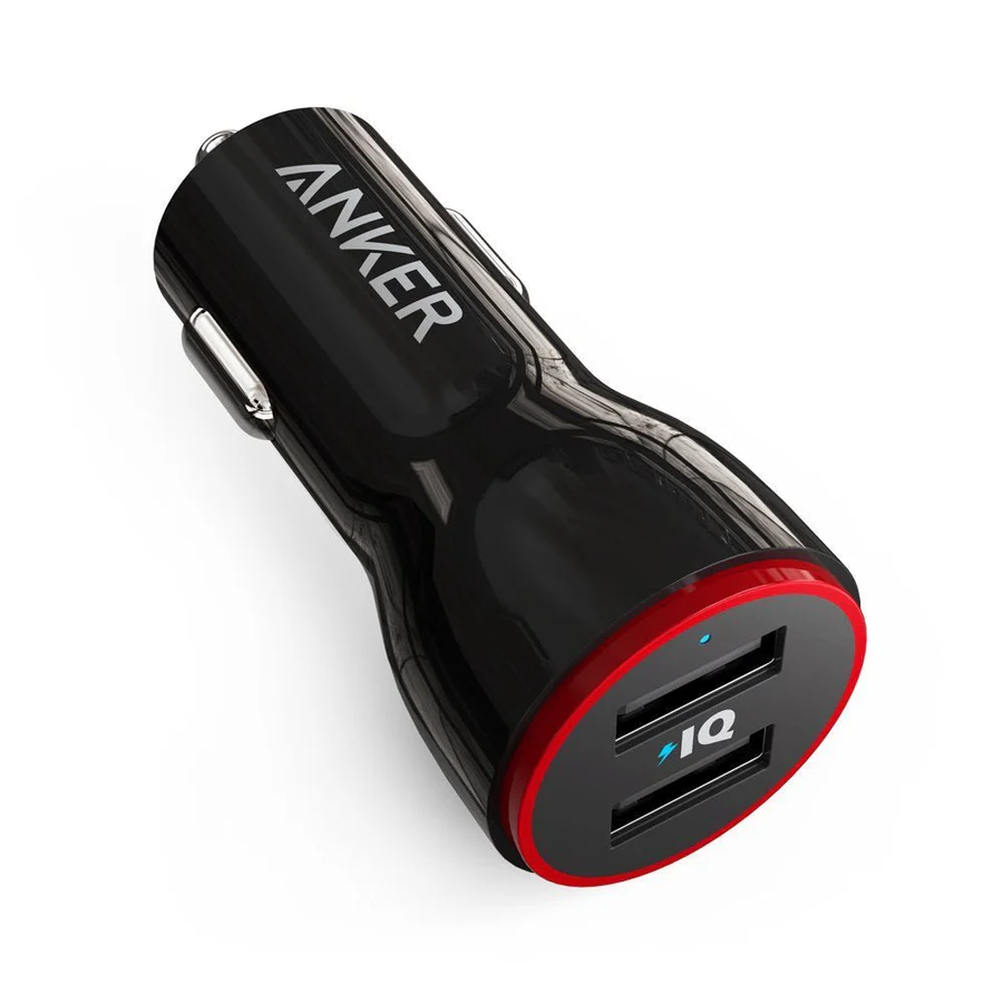 Anker PowerDrive 2 USB Car Charger 24W - A2310H11 | Auto Supply Ghana