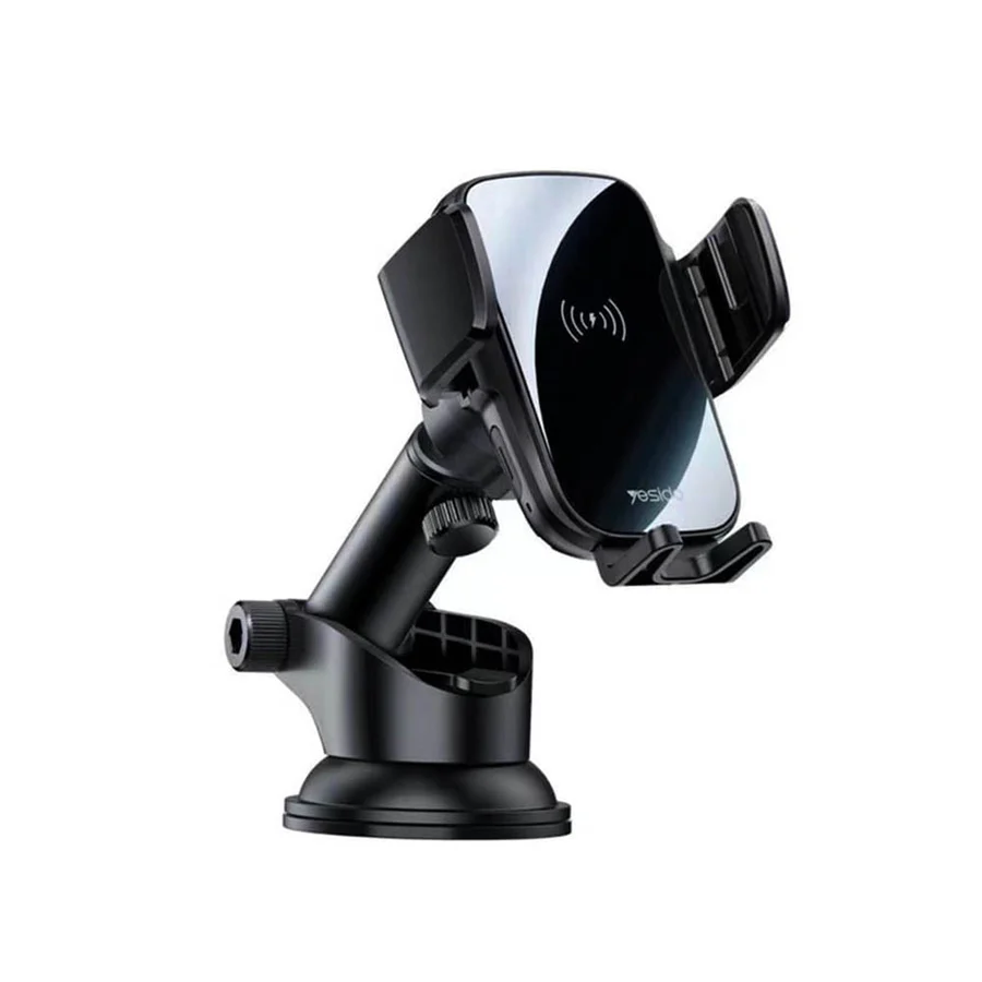 Yesido 15W Wireless Charger Car Dashboard Phone Mount Holder - C186 | Auto Supply Ghana
