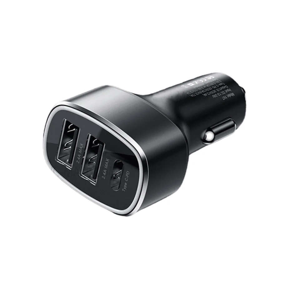 Yesido 49W Fast Charging Car Charger with 3 Ports - Y47 | Auto Supply Ghana