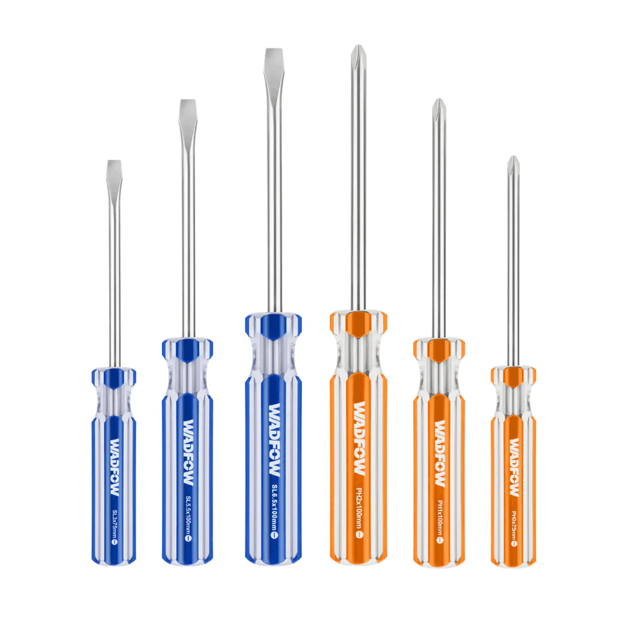Wadfow 6 PCS Screwdriver Set – WSS3206 | Durable Carbon Steel | Auto Supply Ghana