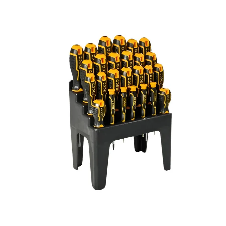 Ingco 100 PCS Screwdriver Set – HKSD10028 | CR-V Steel, Full Range Screwdrivers & Bits | Auto Supply Ghana