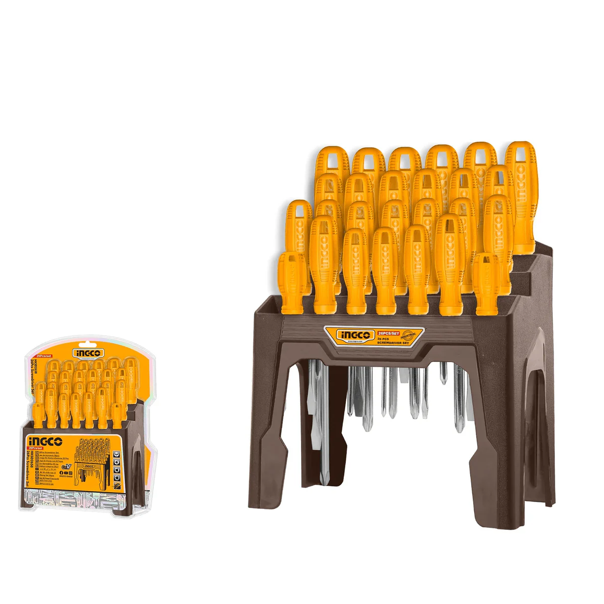 Ingco 26 PCS Screwdriver Set – HKSD2658 | CR-V Steel, Versatile Screwdrivers | Auto Supply Ghana