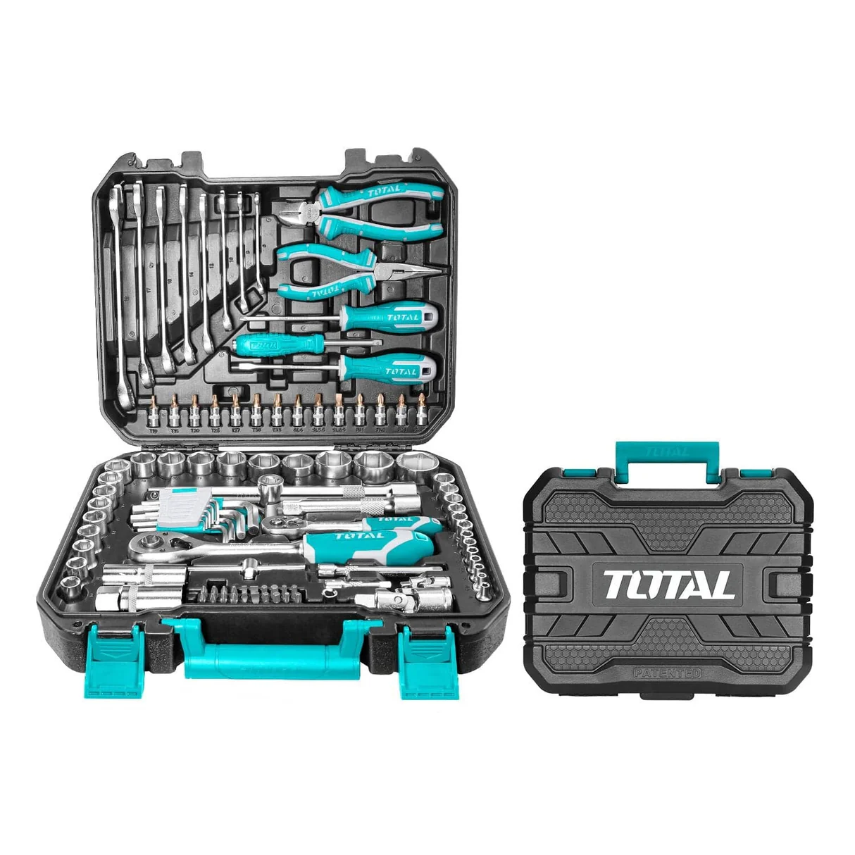 Total 100 PCS Tool Set – THKTHP21006 | Comprehensive Automotive & Mechanical Toolkit | Auto Supply Ghana