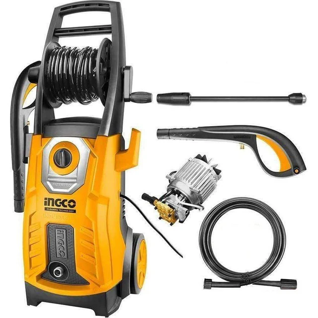 Ingco High Pressure Washer 2800W 180Bar – HPWR28008 | Copper Motor & Pump | Auto Supply Ghana