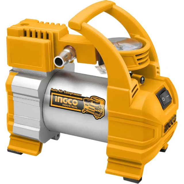 Ingco Mini Auto Air Compressor 12V 140psi – AAC1408 | Portable & Compact | Auto Supply Ghana