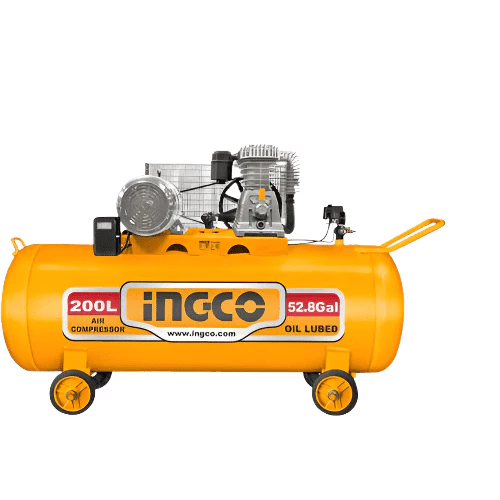 Ingco Air Compressor 4HP 200L – AC402001 | High-Performance Industrial Air Compressor | Auto Supply Ghana