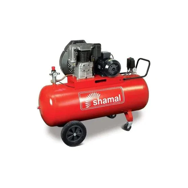 Shamal Two-Stage Electric Air Compressor With Belt Transmission 5.5HP 270L – K25/270 | Industrial-Grade High-Capacity Air Supply | Auto Supply Ghana