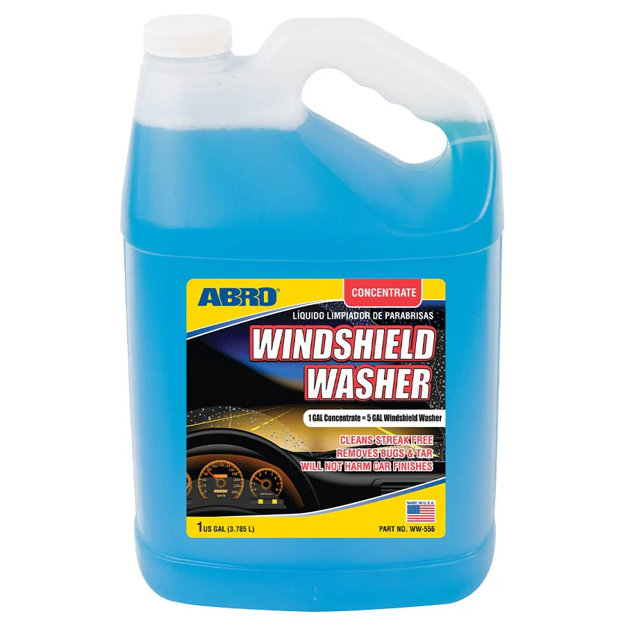 Abro Windshield Washer 4L – WW-456 | Streak-Free Concentrate | Auto Supply Ghana