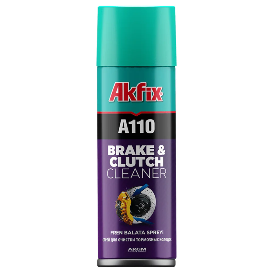 Akfix Brake and Clutch Cleaner 500ml – A110 | Residue-Free Fast Drying Formula | Auto Supply Ghana