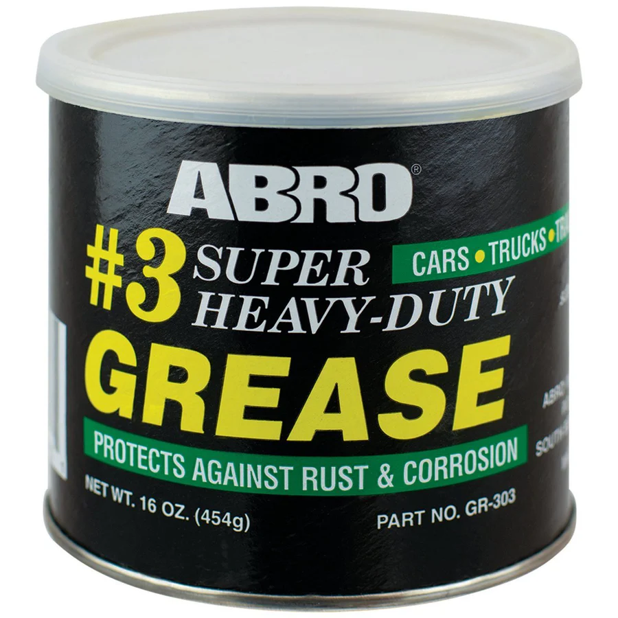 Abro #3 Super Heavy Duty Grease 454g – GR-303-AM | Multipurpose Industrial & Automotive Lubricant | Auto Supply Ghana