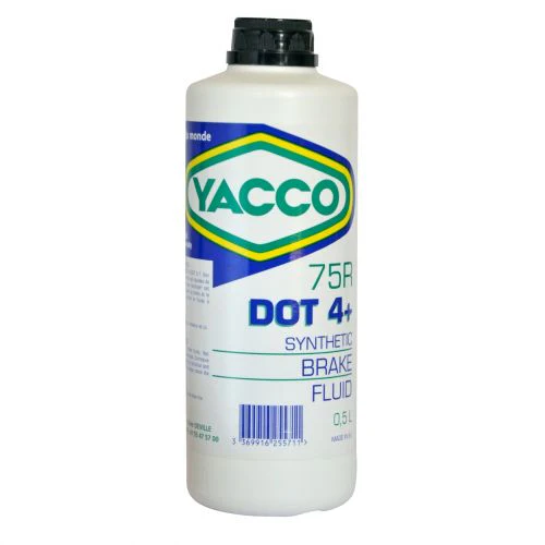 Yacco Brake & Suspension Fluid DOT 4+ – 75 R | Low-Viscosity High-Performance Fluid for ABS, ESP & EBS Systems | Auto Supply Ghana