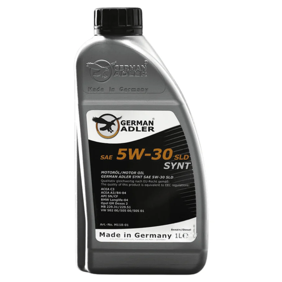 German Adler Synthetic Engine Oil – SAE 5W-30 – 1L / 5L | High-Performance Full-Synthetic Motor Oil | Auto Supply Ghana