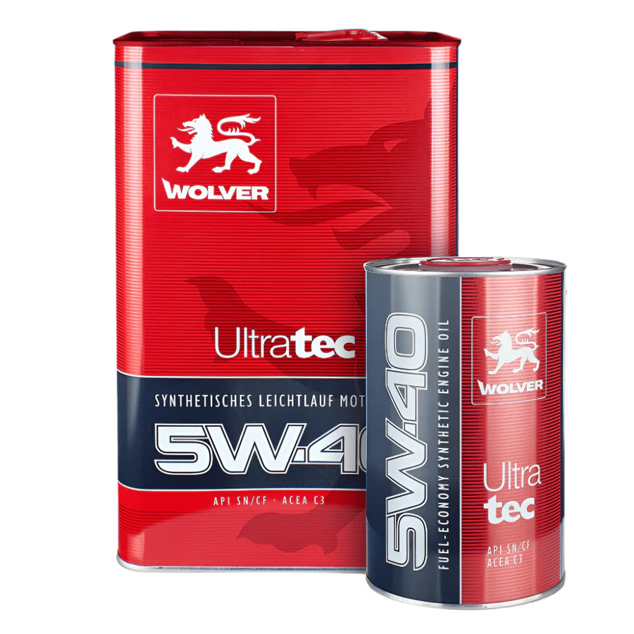 Wolver Ultratec C3 5W40 Motor Oil – 5L | Premium HC-Synthetic Engine Oil | Auto Supply Ghana