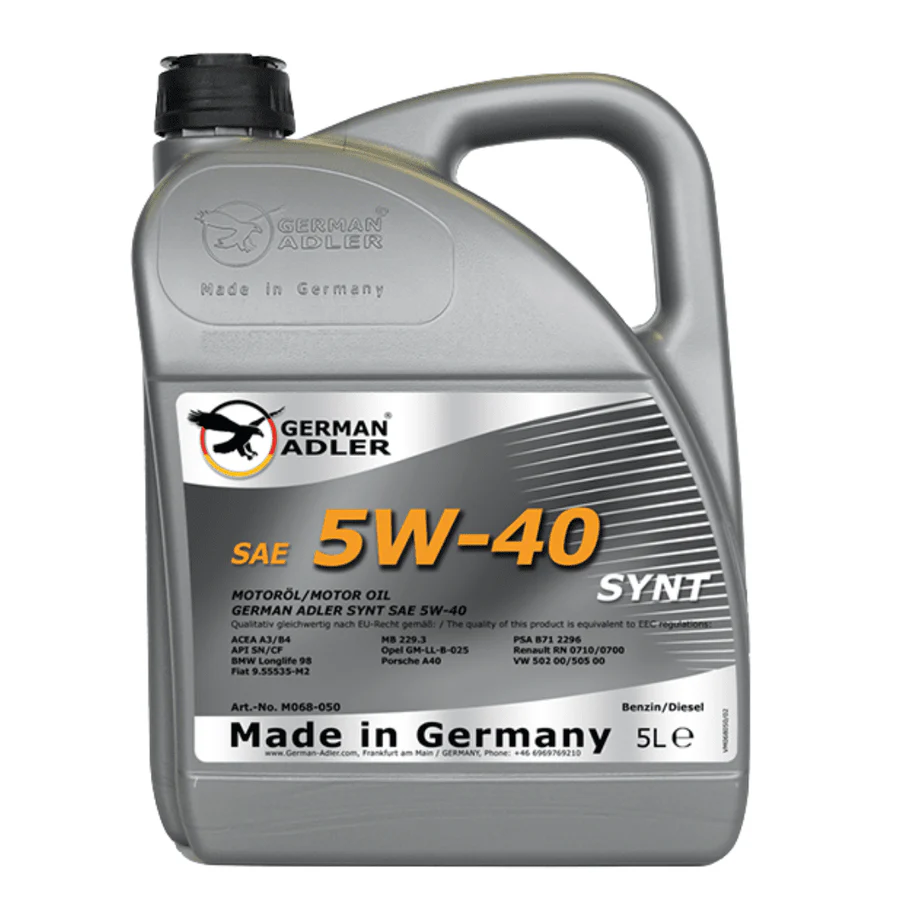 German Adler Synthetic Engine Oil – 5L | Fully Synthetic High-Performance Motor Oil | Auto Supply Ghana