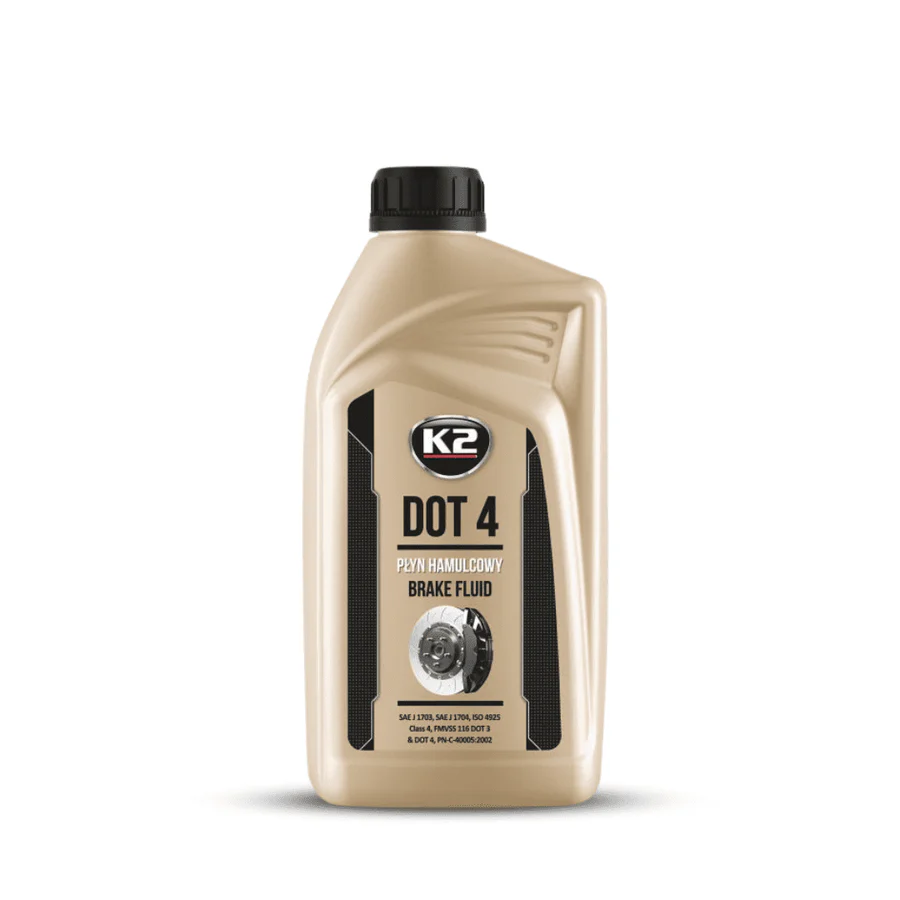 K2 Dot 4 Vehicle High Performance Brake Fluid – 1L | Fully Synthetic DOT 4 Brake & Clutch Fluid | Auto Supply Ghana