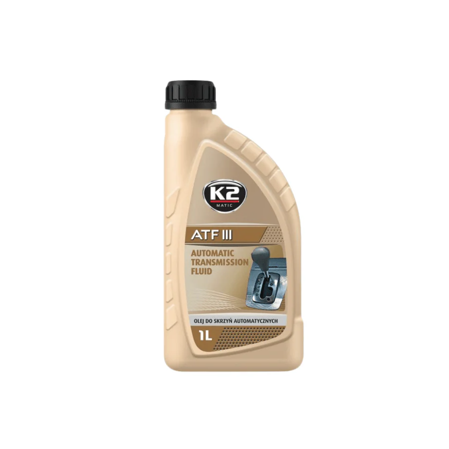 K2 Automatic Transmission Fluid (ATF III) – 1L | High-Performance ATF for Smooth Shifting | Auto Supply Ghana