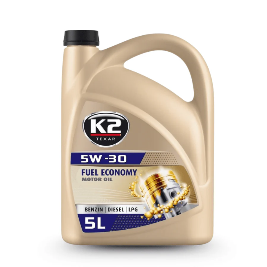 K2 Fuel Economy 5W-30 Motor Oil – 1L / 5L | Semi-Synthetic Engine Oil for Improved Fuel Efficiency | Auto Supply Ghana