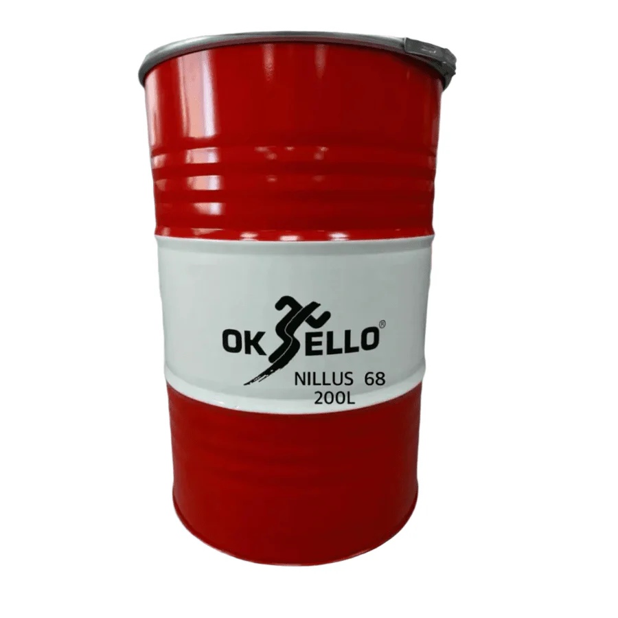 Oksello Nillus 68 Hydraulic Oil – 200L | High-Performance Industrial Hydraulic Fluid | Auto Supply Ghana