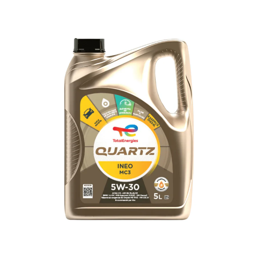 Total Quartz Ineo MC3 Motor Oil – 5L | Fully Synthetic 5W-30 | Auto Supply Ghana