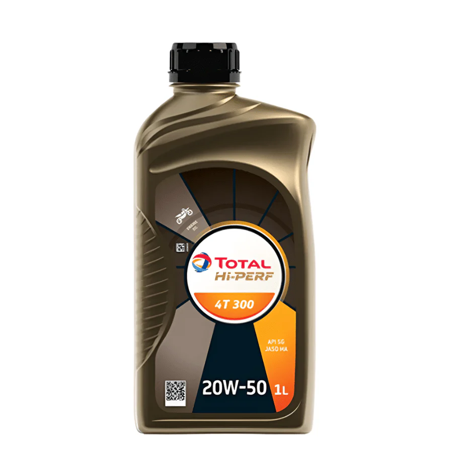 Total Hi-Perf 4T 300 Engine Oil – 1L | 20W-50 Four-Stroke Motor Oil | Auto Supply Ghana