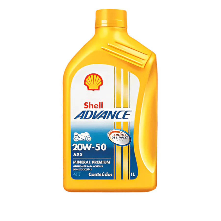 Shell Advance AX5 Engine Oil 1L – 20W-50 | High-Performance 4-Stroke Motorcycle Oil | Auto Supply Ghana