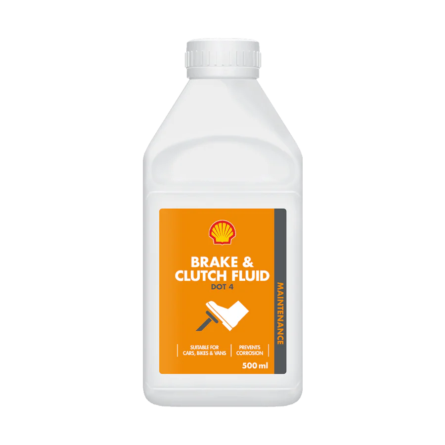 Shell Brake Fluid 500ml – DOT 4 | High-Performance Glycol-Based Brake Fluid | Auto Supply Ghana