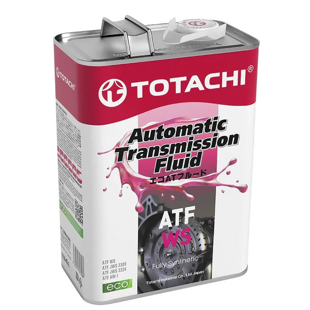 Totachi ATF WS Automatic Transmission Fluid 1L & 4L | Fully Synthetic Low Viscosity ATF | Auto Supply Ghana