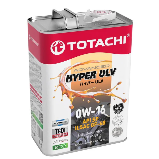 Totachi Hyper ULV 0W-16 Engine Oil | Ultra-Low Viscosity Fuel-Efficient Oil | Auto Supply Ghana