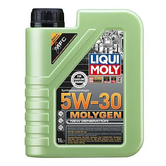 Liqui Moly Engine Oil 1L Molygen New Generation 5W-30 – P001757 | Advanced Low-Friction Motor Oil with Molygen Additives | Auto Supply Ghana