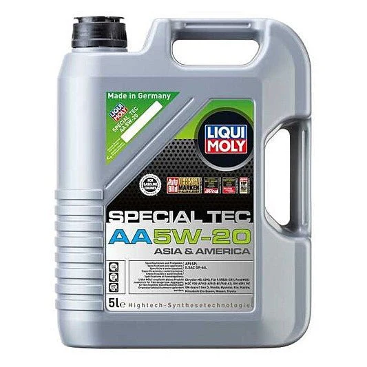 Liqui Moly Engine Oil 4L – Special Tec AA 5W-20 | Premium Low-Friction Synthetic Oil for Asian & American Vehicles | Auto Supply Ghana