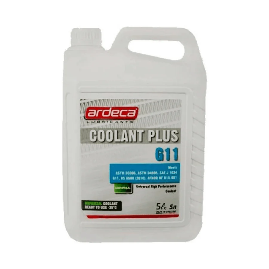 Ardeca Coolant-Plus Antifreeze and Coolant 5L – G11 (Blue) | High-Performance Engine Protection | Auto Supply Ghana