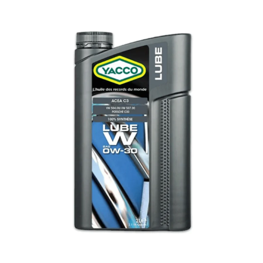 Yacco 100% Synthetic Engine Oil 2L – LUBE M SAE 0W20 | Mid SAPS Low-Viscosity Oil for Mercedes-Benz, Jaguar & Land Rover | Auto Supply Ghana