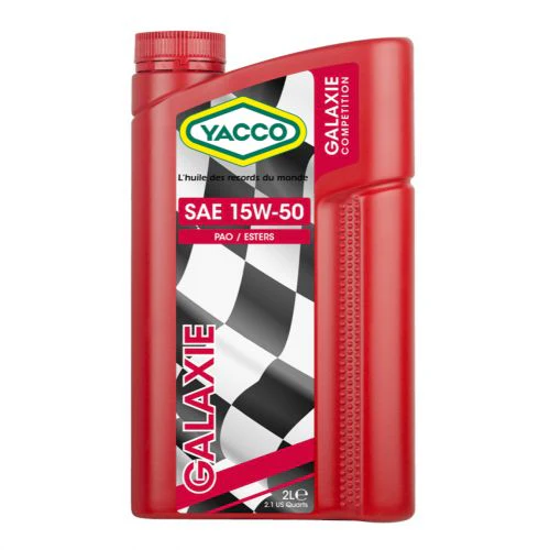 Yacco 100% Synthetic Engine Racing Oil – GALAXIE SAE 15W50 | 2L High-Performance Oil | Auto Supply Ghana